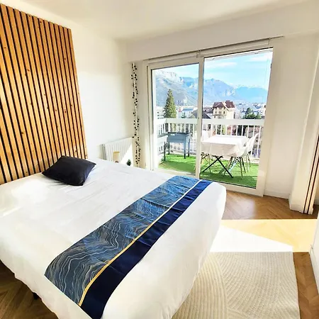 Panorama Stay, Pool, Balcony And Mountain View Annecy